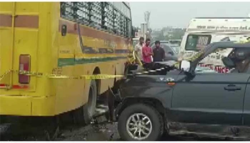 School Bus And Car Collide On Delhi-Meerut Expressway, 6 Dead Including 2 Children