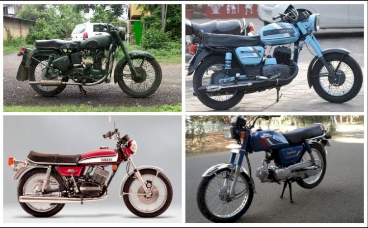 Iconic Vintage Bikes of India