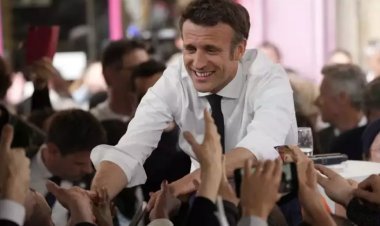 ഇമ്മാനുവൽ മക്രോ  ഫ്രഞ്ച് പ്രസിഡൻ്റ് സ്ഥാനത്തേയ്ക്ക് വീണ്ടും തെരഞ്ഞെടുക്കപ്പെട്ടു