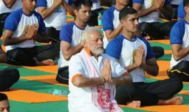 International Yoga Day 2022 | അന്താരാഷ്ട്ര യോഗാ ദിനാചരണത്തിന് നേതൃത്വം നൽകി പ്രധാനമന്ത്രി മോദി മൈസൂരിൽ