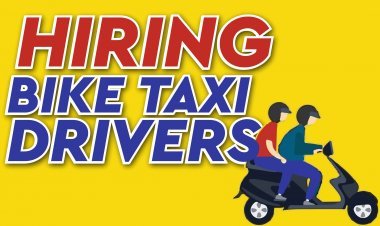 Job Vacancies- Bike Taxi Drivers, Delivery boys