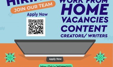 Work From Home Opportunities