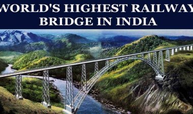 Chenab Rail Bridge | അഭിമാനനേട്ടം: ലോകത്തിലെ ഏറ്റവും ഉയരം കൂടിയ ചെനാബ് റെയിൽവേ പാലം ഉദ്ഘാടനത്തിന് ഒരുങ്ങുന്നു