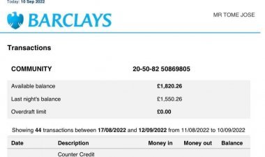 നെടുംകണ്ടത്തെ ഓട്ടോ റിക്ഷ ഡ്രൈവർക്കുവേണ്ടി നടത്തിയ ഓണം ചാരിറ്റി അവസാനിച്ചപ്പോൾ ലഭിച്ചത് 1820 പൗണ്ട് . സഹായിച്ച എല്ലാവർക്കും നന്ദി. ചാരിറ്റി അവസാനിച്ചു .