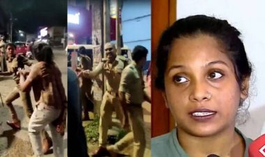 പത്തുവയസുകാരനായ മകന് മുന്നിൽ അമ്മയെ പൊലീസ് വലിച്ചിഴച്ച സംഭവത്തിൽ ദൃശ്യങ്ങൾ സഹിതം പരാതി