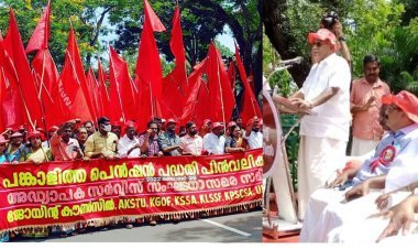 പുറത്ത് പങ്കാളിത്ത പെൻഷനെതിരേ സിപിഐ സമരം; അകത്ത് നവംബർ 30 നകം പദ്ധതിയിൽ ചേരണമെന്ന് ധനവകുപ്പ് ഉത്തരവ്