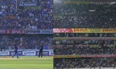 കാണികളാൽ നിറഞ്ഞ് ഹൈദരാബാദ് രാജീവ് ഗാന്ധി സ്റ്റേഡിയം; ടിക്കറ്റ് നിരക്ക് 850 രൂപ മുതൽ