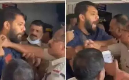 ശാരീരികമായി ഉപദ്രവിച്ചു; പൊലീസിനെതിരെ പരാതിയുമായി ഷാഫി പറമ്പിൽ എംഎല്‍എ