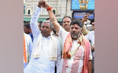 Karnataka CM News: മുഖ്യമന്ത്രി സിദ്ധരാമ്മയ്യ ; സത്യപ്രതിജ്ഞ ശനിയാഴ്ച്ച