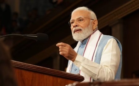 PM Modi: ഭീകരതയോട് സന്ധിയില്ല; യുഎസ് കോൺ​ഗ്രസിൽ  മോദി