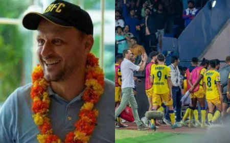 Kerala Blasters | കേരള ബ്ലാസ്റ്റേഴ്‌സിന്റെ കോച്ച് വുക്കോമനോവിച്ച് കൊച്ചിയിലെത്തി