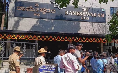 രാമേശ്വരം കഫേയില്‍ നടന്നത് ബോംബ് സ്‌ഫോടനം; സ്ഥിരീകരിച്ച് കര്‍ണാടക സര്‍ക്കാര്‍