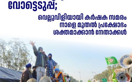 ഹരിയാനയിലും പഞ്ചാബിലും വോട്ടെടുപ്പ്;  വെല്ലുവിളിയായി കർഷക സമരം, നാളെ മുതൽ പ്രക്ഷോഭം ശക്തമാക്കാൻ നേതാക്കൾ