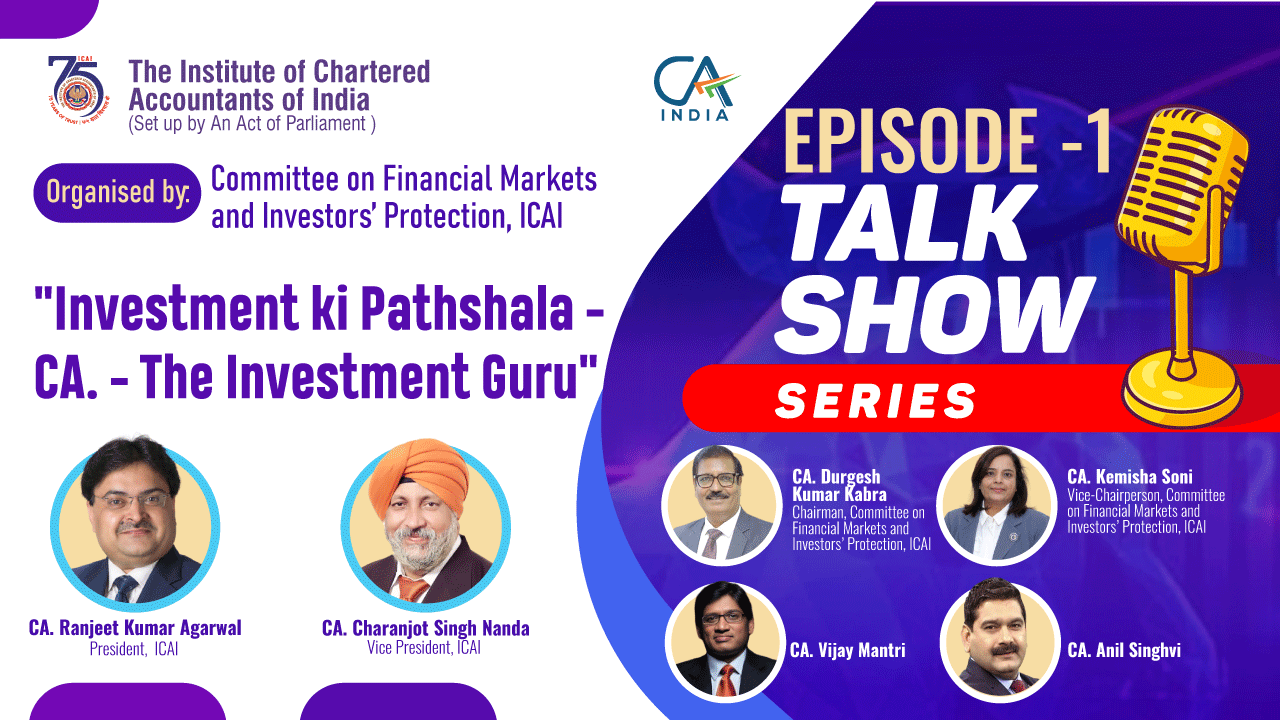 Investment ki Pathshala - CA. The Investment Guru – Episode 1