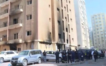 കുവൈത്തിലെ തീപിടിത്തം: 35 മരണം, മരിച്ചവരിൽ മലയാളികളും