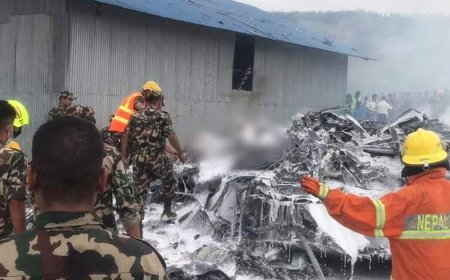 നേപ്പാളിലെ വിമാനാപകടം; പൈലറ്റൊഴികെയുള്ള 18 യാത്രക്കാരും കൊല്ലപ്പെട്ടു