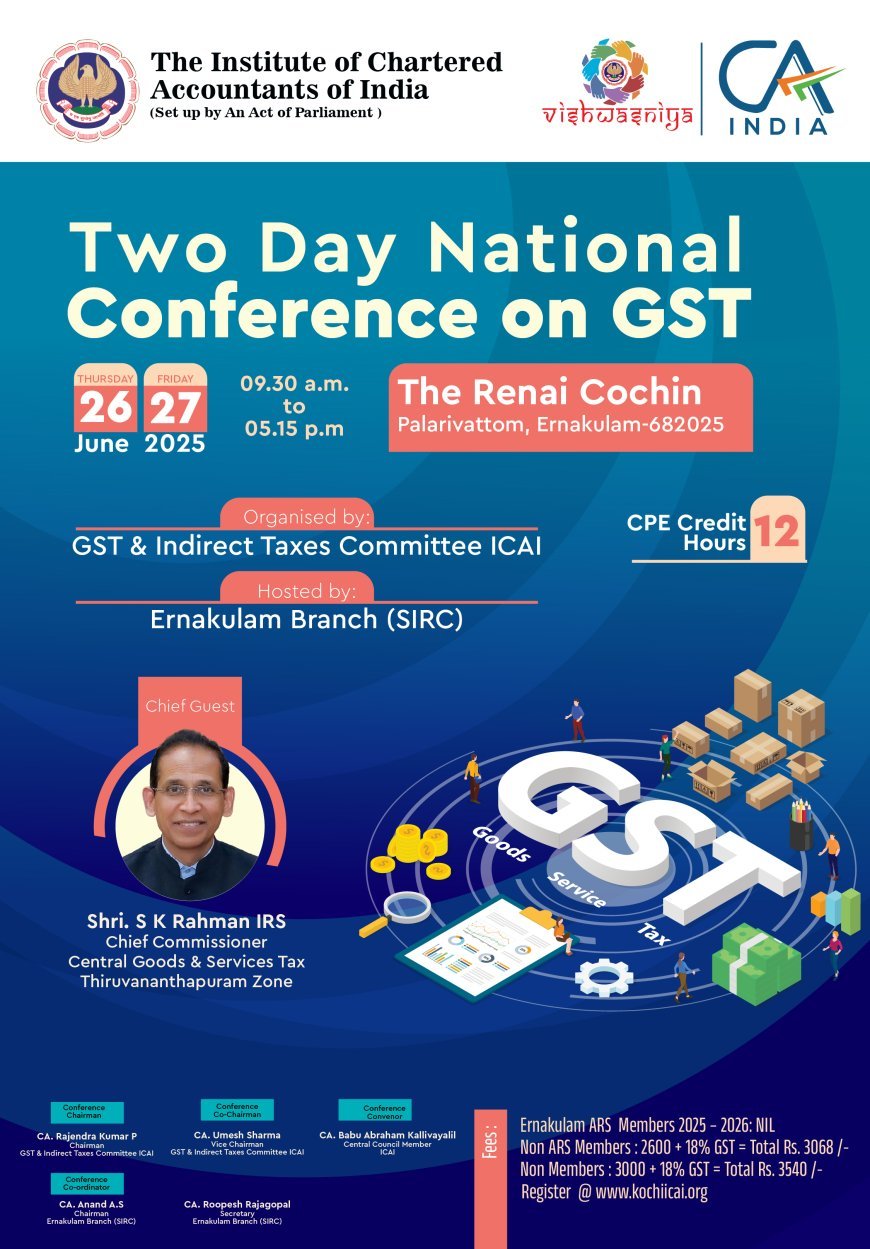 National GST Conference 2025: Unlocking New Opportunities and Overcoming Challenges