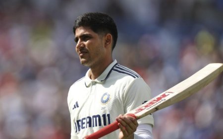 എഡ്ജ്ബാസ്റ്റണില്‍ ഇരട്ടി ശക്തിയോടെ ക്യാപ്റ്റന്‍ ഗില്‍; ഇന്ത്യയ്ക്ക് കൂറ്റന്‍ ഒന്നാം ഇന്നിങ്‌സ് സ്‌കോര്‍