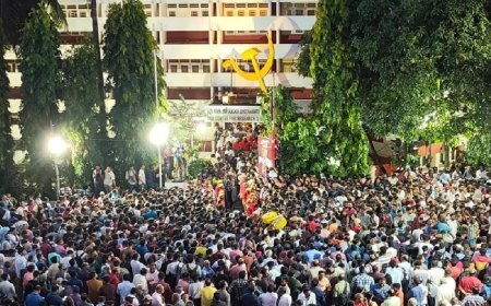 പ്രിയ സഖാവിനെ കാണാൻ ജനസാഗരം;  ദർബാർ ഹാളിൽ പൊതുദർശനം, ഉച്ചകഴിഞ്ഞ് പുന്നപ്രയിലേക്ക്, ഗതാഗത നിയന്ത്രണം