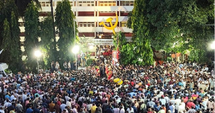 പ്രിയ സഖാവിനെ കാണാൻ ജനസാഗരം; ദർബാർ ഹാളിൽ പൊതുദർശനം, ഉച്ചകഴിഞ്ഞ് പുന്നപ്രയിലേക്ക്, ഗതാഗത നിയന്ത്രണം