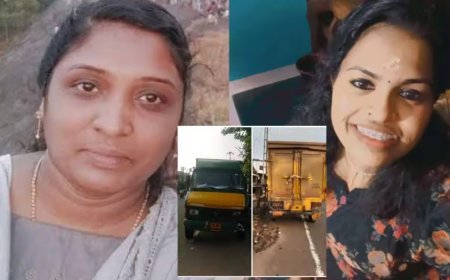 കൊല്ലത്ത് ബസ് കാത്തുനിന്നവർക്ക് നേരെ നിയന്ത്രണംവിട്ട മിനി ലോറി ഇടിച്ചുകയറി രണ്ടുപേർ മരിച്ചു