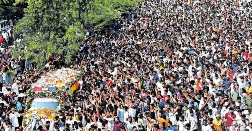 സുബീൻ ഗാർഗിന്റെ വിലാപയാത്ര ലിംക ബുക്കിൽ; ലോകത്തെ നാലാമത്തെ വലിയ വിലാപയാത്ര