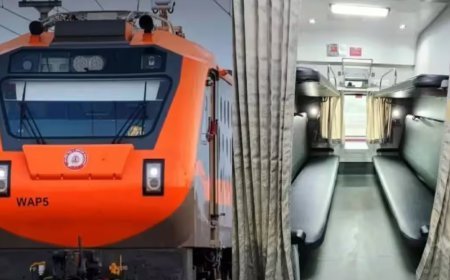 അമൃത് ഭാരത് 3.0: എസി, നോൺ-എസി കോച്ചുകളുള്ള ആദ്യ ട്രെയിൻ സെറ്റ് പുറത്തിറക്കി