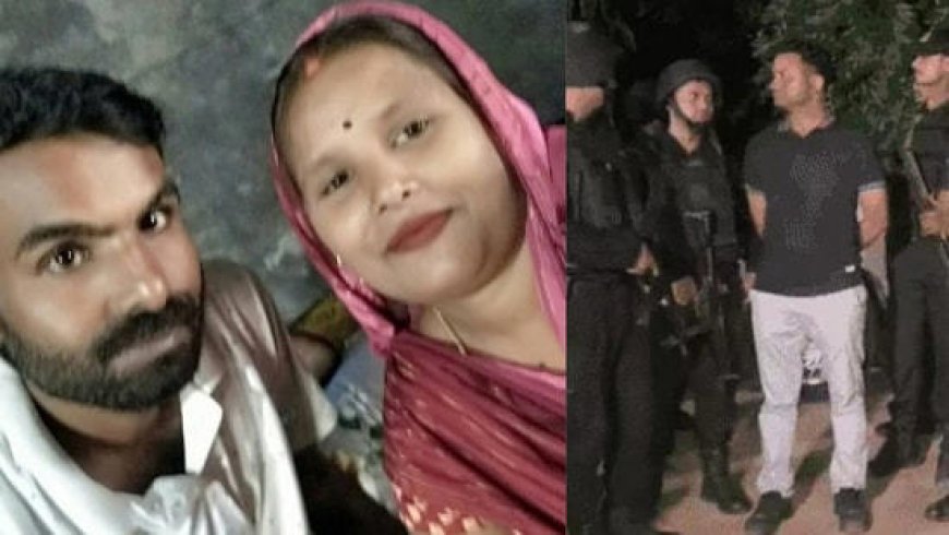 ഏഴ് മണിക്കൂർ നീണ്ട ഭീകരാന്തരീക്ഷം: യുപിയിൽ ഭാര്യയെയും പൂജാരിമാരെയും മകനെയും കൊലപ്പെടുത്തിയ  അക്രമി പോലീസിന്റെ വെടിയേറ്റ് മരിച്ചു