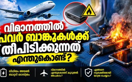 വിമാനങ്ങളിൽ പവർ ബാങ്കുകൾക്ക് തീപിടിക്കുന്നത് എന്തുകൊണ്ട്?