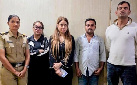 ലഖ്‌നൗവിൽ കഫേ ഉടമ മരിച്ച സംഭവത്തിൽ മോഡൽ ശ്രദ്ധ ദുബെ, സഹോദരി, ഡ്രൈവർ എന്നിവർ നാഗ്പൂരിൽ അറസ്റ്റിൽ