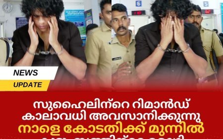 സുഹൈലിന്‍റെ റിമാൻഡ് കാലാവധി അവസാനിക്കുന്നു, നാളെ കോടതിക്ക് മുന്നിൽ; കുടുംബത്തിന്‍റെ മൊഴി എടുക്കുക ജാമ്യാപേക്ഷയ്ക്ക് ശേഷം