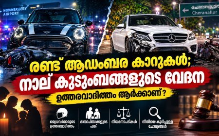 രണ്ട് ആഡംബര കാർ അപകടങ്ങൾ, നാല് കുടുംബങ്ങളുടെ വേദന; ഉത്തരവാദിത്തം ആർക്കാണ്?