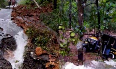 കോട്ടയത്തും പത്തനംതിട്ടയിലും ഉരുള്‍പൊട്ടല്‍; വന്‍ നാശം