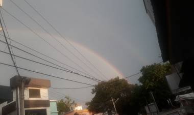 വിസ്മയമായി  ഇരട്ട മഴവില്ല് 