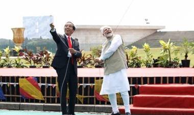 Watch: A lift in ties as PM Modi, Joko Widodo fly kites in Jakarta
